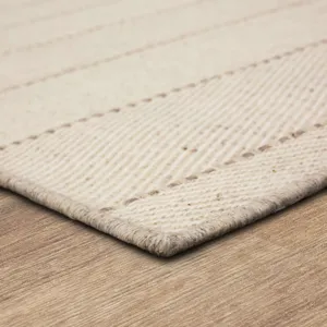 Harrington Beige Rug - 9' x 12' Angle