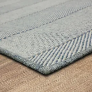 Harrington Blue Rug - 8' x 10' Angle