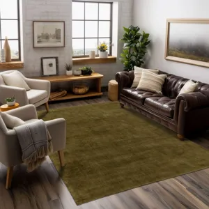 Hudson Moss Rug - 8' x 10' Lifestyle