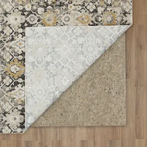 Windermere Ireby Gray Rug - 6'6" x 9'10" Backing