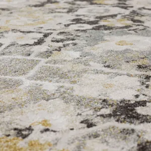 Windermere Ireby Gray Rug - 6'6" x 9'10" Closeup