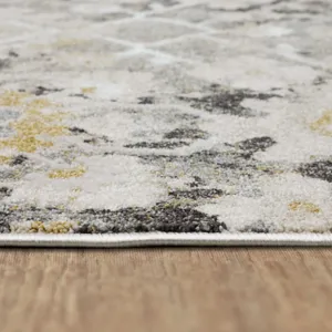 Windermere Ireby Gray Rug - 6'6" x 9'10" Pile