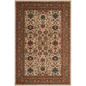 Spice Market Keralam Cream Rug - 5'3