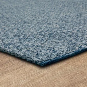 Lanai By Salt Life Blue Rug - 7'10" x 10' Angle