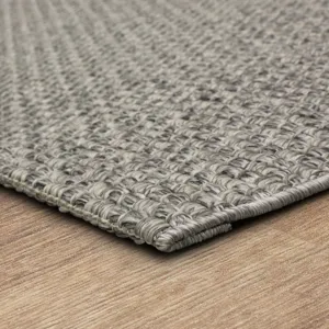 Lanai By Salt Life Grey Rug - 7'10" x 10' Angle