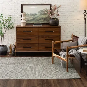 Lanai By Salt Life Grey Rug - 6'6" x 9' Lifestyle