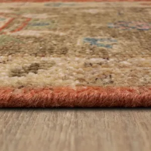 Sundar Mandir Rust Rug - 8' x 10' Pile
