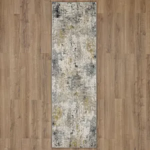 Tryst Marseille Grey Rug - 2'6" x 8' Floor