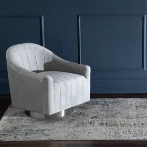 Tryst Marseille Grey Rug - 8' x 11' Lifestyle