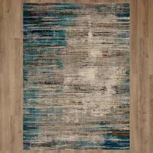 Meraki Singularity Lapis Rug - 5' x 8' Floor
