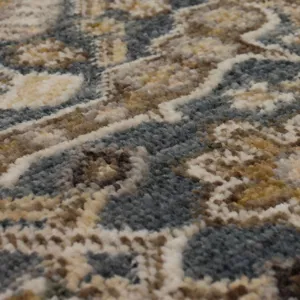 Relic Moche Denim Rug - 5'3" x 7'10" Closeup