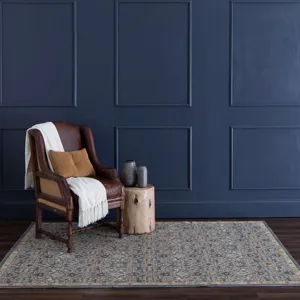 Relic Moche Denim Rug - 5'3" x 7'10" Lifestyle