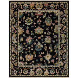 Percival Morgan Black Rug