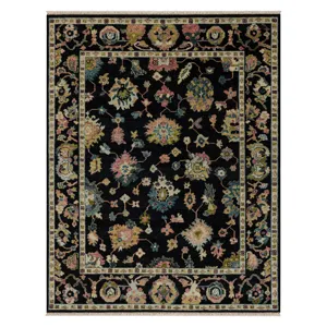Percival Morgan Black Rug