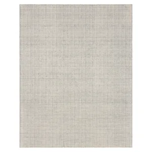 Forsyth Park Oglethorpe Ivory Aqua Rug - 9\' x 12\'