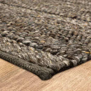 Tableau Parodos Brown Rug - 5' x 8' Angle