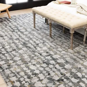 Tryst Portofino Granite Rug - 8' x 11' Lifestyle