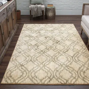 Euphoria Potterton Natural Rug - 5'3" x 7'10" Lifestyle