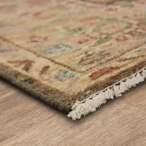 Sundar Prasann Charcoal Rug - 8' x 10' Angle