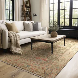 Sundar Prasann Charcoal Rug - 8' x 10' Lifestyle