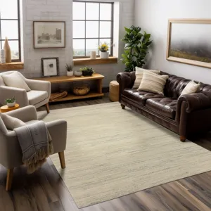 Raja Silver Rug - 8' x 10' Lifestyle