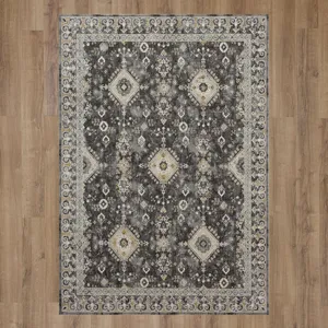 Windermere Ravenglass Anthracite Rug - 9' x 12' Floor