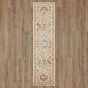 Windermere Ravenglass Cream Rug - 2'6" x 10' Floor