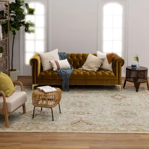 Windermere Ravenglass Cream Rug - 7'10" x 10'3" Lifestyle