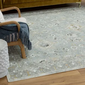 Windermere Ravenglass Blue Rug - 7'10" x 10'3" Lifestyle