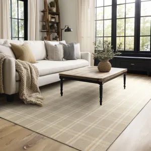 Scofield Beige Rug - 8' x 10' Lifestyle