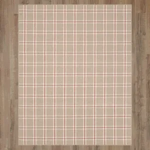 Scofield Red Rug - 8' x 10' Floor