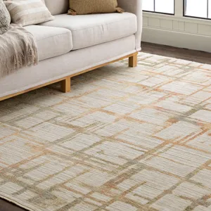 Memento Souvenir Beige Rug - 8' x 10'5" Lifestyle