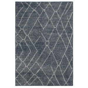 Tangier Spartel Blue Steel Rug