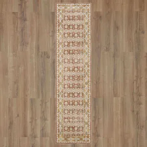 Windermere Staveley Terracotta Rug - 2'6" x 10' Floor
