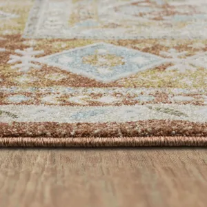 Windermere Staveley Terracotta Rug - 2'6" x 10' Pile