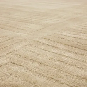 Bobby Berk by Karastan (Series 2) Terra Firma Cream Rug - 9' x 12' Closeup