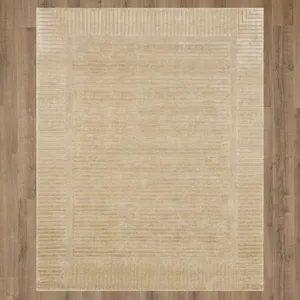 Bobby Berk by Karastan (Series 2) Terra Firma Cream Rug - 9' x 12' Floor