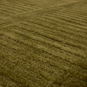 Bobby Berk by Karastan (Series 2) Terra Firma Moss Rug - 8' x 10' Closeup