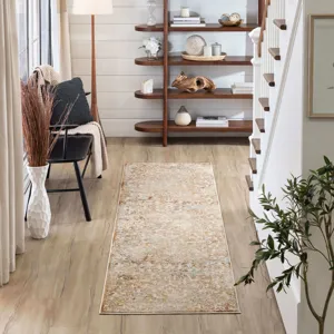 Windermere Tideswell Terracotta Rug - 2'6" x 10' Lifestyle