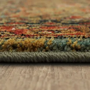 Spice Market Tigris Aquamarine Rug - 2'6" x 10' Pile