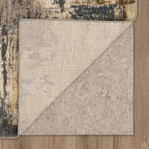 Elements Treviso Grey Rug - 5'3" x 7'10" Backing