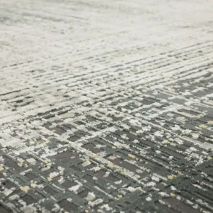 Tryst Turin Anthracite Rug - 5' x 8' Closeup