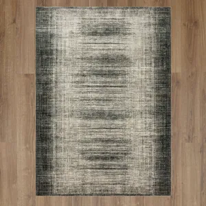 Tryst Turin Anthracite Rug - 5' x 8' Floor
