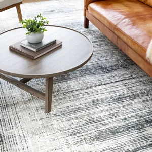 Tryst Turin Anthracite Rug - 8' x 11' Lifestyle
