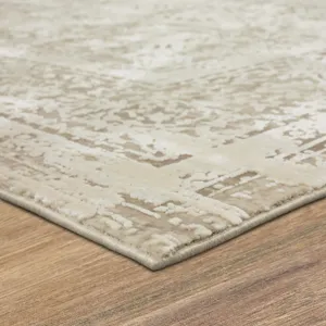 Tryst Vinci Cream Rug - 2'6" x 8' Angle