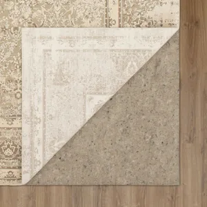 Tryst Vinci Cream Rug - 2'6" x 8' Backing