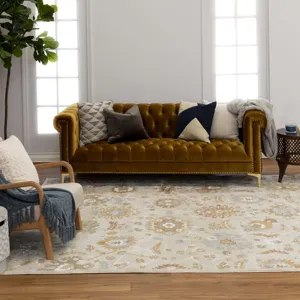 Windermere Whitehaven Beige Rug - 7'10" x 10'3" Lifestyle