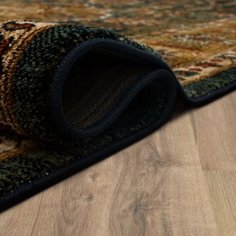 Spice Market Aksum Aquamarine Rug - 5'3" x 7'10" Roll