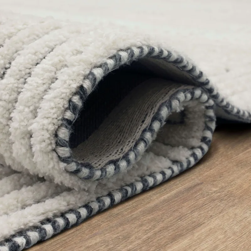 Sirocco By Drew & Jonathan Home Algiers Black/White Rug - 6' x 9' Roll