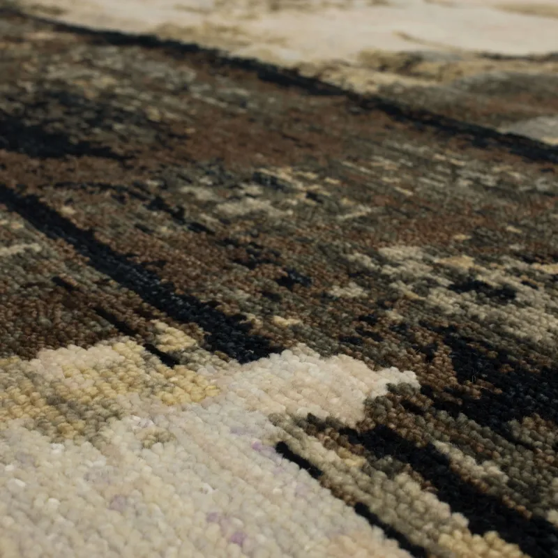 Depiction by Stacy Garcia Annora Neutral Rug - 9' x 12' Closeup